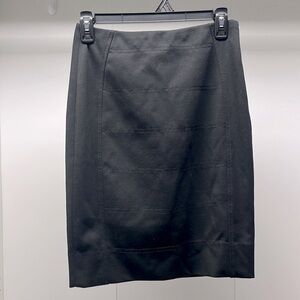 White House Black Market Black Skirt